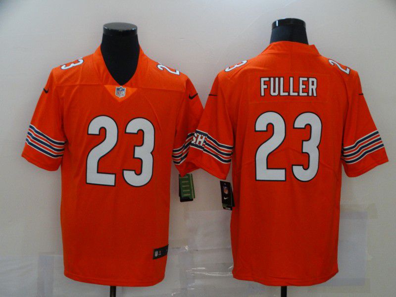 Men Chicago Bears #23 Fuller Orange Nike Vapor Untouchable Limited 2020 NFL Nike Jerseys->kansas city royals->MLB Jersey